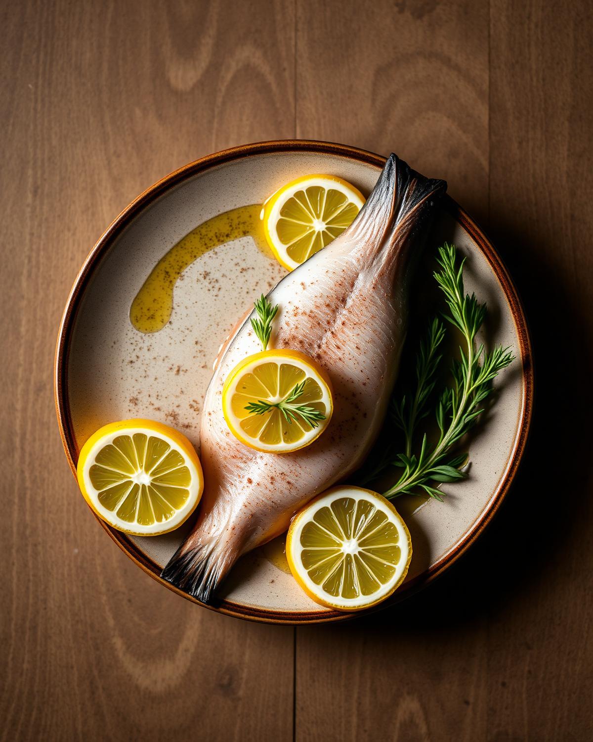 Grilled sea bass from the Ionian — Resto Lounge Atea, Ksamil
